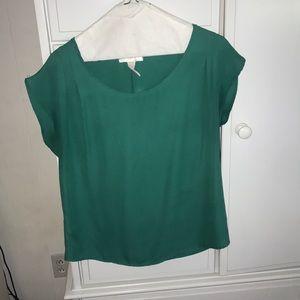 Minty/teal blouse top